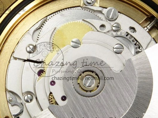 MiroTime 0324 Day Date 36 YG RAF Best Edition Brown Wave Dial on YG Bracelet A Effortless 1383